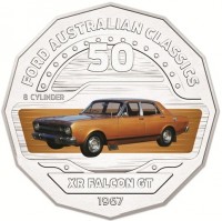 FORD AUSTRALIAN CLASSICS. 50. 8 CYLINDER. XR FALCON GT. 1967.
