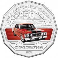 FORD AUSTRALIAN CLASSICS. 50. 8 CYLINDER. XY FALCON GT-HO. 1971.