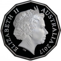ELIZABETH II. AUSTRALIA 2017. IRB.