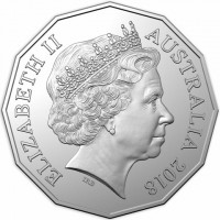 Copper-Nickel coin Australia KM# 3472 ELIZABETH II. AUSTRALIA 2018. IRB.