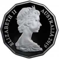 Silver coin Australia KM# 68a ELIZABETH II. AUSTRALIA 2019.
