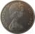 obverse of 10 Cents - Elizabeth II - 2'nd Portrait (1969 - 1985) coin with KM# 30 from Fiji. Inscription: ELIZABETH II FIJI 1976