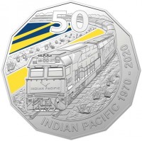 50. NR 27. INDIAN PACIFIC. INDIAN PACIFIC 1970-2020.