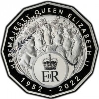 Silver coin  Australia  KM# 4649a