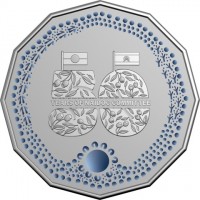 Copper-Nickel coin Australia KM# 4776 50. YEARS OF NAIDOC COMMITTEE.