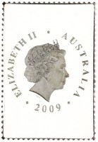 Silver coin Australia KM# 1254 ELIZABETH II. AUSTRALIA 2009. IRB.