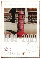 AUSTRALIA POST - 200 YEARS. 1809 - 2009. Early posting box. 55c. AUSTRALIA. PYRMONT. MY29. 1900. - N.S.W -.