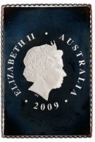 Silver coin Australia KM# 1255 ELIZABETH II. AUSTRALIA 2009. IRB.