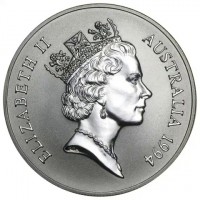 Silver coin Australia KM# 263 ELIZABETH II. AUSTRALIA 1993. RDM.