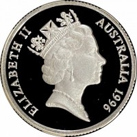 ELIZABETH II. AUSTRALIA 1996. RDM.