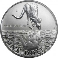 C. 1 OUNCE FINE SILVER. HH. ONE DOLLAR.