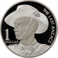 THE LAST ANZACS. 1 DOLLAR. WP.