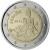 obverse of 2 Euro - Felipe VI - Parc Güell (2014) coin with KM# 1306 from Spain. Inscription: PARK GÜELL - GAUDÍ ESPAÑA 2014 M