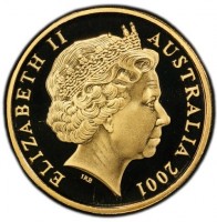 ELIZABETH II. AUSTRALIA 2001. IRB.