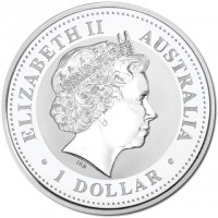 ELIZABETH II. AUSTRALIA. 1 DOLLAR. IRB.