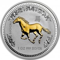 Silver coin  Australia  KM# 580a