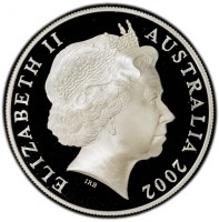 Silver coin Australia KM# 660 ELIZABETH II. AUSTRALIA 2002. IRB.