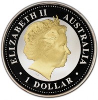 ELIZABETH II. AUSTRALIA. 1 DOLLAR. IRB.
