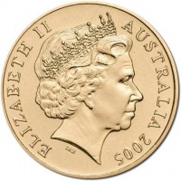 Aluminium Bronze coin Australia KM# 748 ELIZABETH II. AUSTRALIA 2005. IRB.