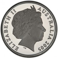 ELIZABETH II. AUSTRALIA 2005. IRB.