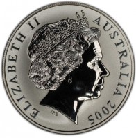 Silver coin Australia KM# 749 ELIZABETH II. AUSTRALIA 2005. IRB.