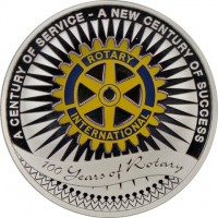 A CENTURY OF SERVICE - A NEW CENTURY OF SUCCESS. ROTARY INTERNATIONAL. 100 Years of Rotary.