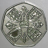 Copper-Nickel coin United Kingdom KM# 2165 2022.