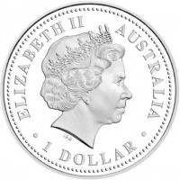 ELIZABETH II. AUSTRALIA 1 DOLLAR. IRB.