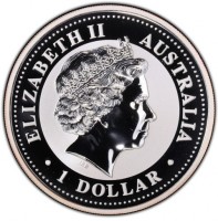 Silver coin Australia KM# 1882 Silver coin Australia KM# 1882
