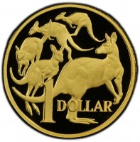 Gold coin  Australia  KM# 489b