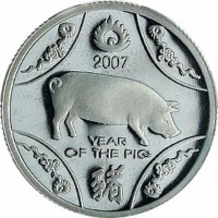 2007. YEAR OF THE PIG. 豬.