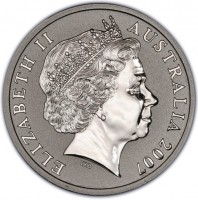 Copper-Nickel coin Australia KM# 850 ELIZABETH II. AUSTRALIA 2007. IRB.
