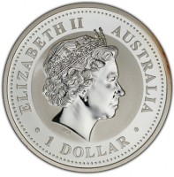 ELIZABETH II. AUSTRALIA 2007. 1 DOLLAR. IRB.