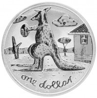 Copper-Nickel coin  Australia  KM# 1061
