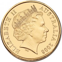 Aluminium Bronze coin Australia KM# 1063 ELIZABETH II. AUSTRALIA 2008. IRB.