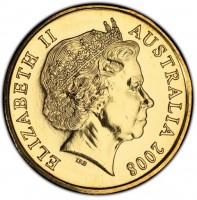 Aluminium Bronze coin Australia KM# 1064 ELIZABETH II. AUSTRALIA 2008. IRB.