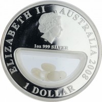 Silver coin  Australia  KM# 1749