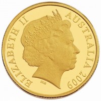 Aluminium Bronze coin Australia KM# 1076 ELIZABETH II. AUSTRALIA 2008. IRB.