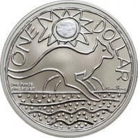 ONE DOLLAR. ONE OUNCE FINE SILVER. Ken Done.