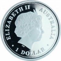 ELIZABETH II. AUSTRALIA 2009. 1 DOLLAR. IRB.