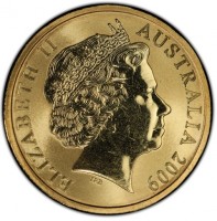 Aluminium Bronze coin Australia KM# 1655 ELIZABETH II. AUSTRALIA 2009. IRB.