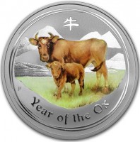 牛. P. Year of the Ox.