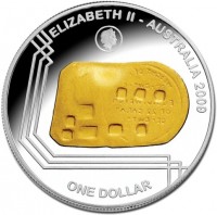 ELIZABETH II. AUSTRALIA 2009. ONE DOLLAR.