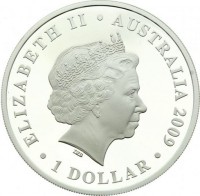 ELIZABETH II. AUSTRALIA 2009. 1 DOLLAR. IRB.
