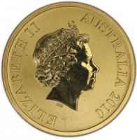 Aluminium Bronze coin Australia KM# 1387 ELIZABETH II. AUSTRALIA 2010. IRB.