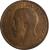 obverse of 1 Farthing - George V (1911 - 1925) coin with KM# 808 from United Kingdom. Inscription: GEORGIUS V DEI GRA:BRITT:OMN:REX FID:DEF:IND:IMP: