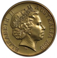 ELIZABETH II. AUSTRALIA 2010. IRB.