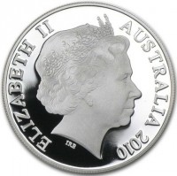 ELIZABETH II. AUSTRALIA 2010. IRB.