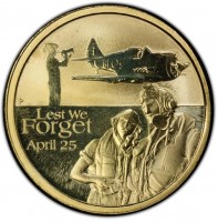 Lest we Forget. April 25. P WR.