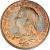 obverse of 1/2 Penny - Victoria - 3'rd Portrait (1895 - 1901) coin with KM# 789 from United Kingdom. Inscription: VICTORIA · DEI · GRA · BRITT · REGINA · FID · DEF · IND · IMP · T.B.